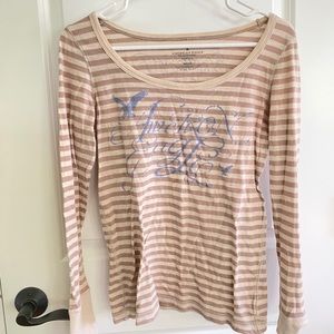 Vintage American Eagle AE ballet neck tee